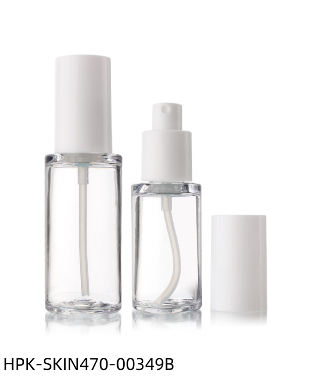 Transparent Spray & Lotion Bottle